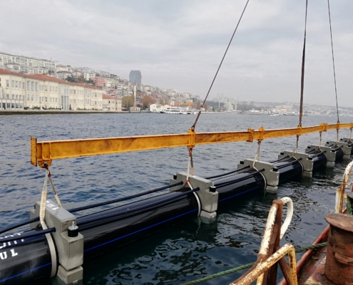 Galata port Sualtı boru hattı 01