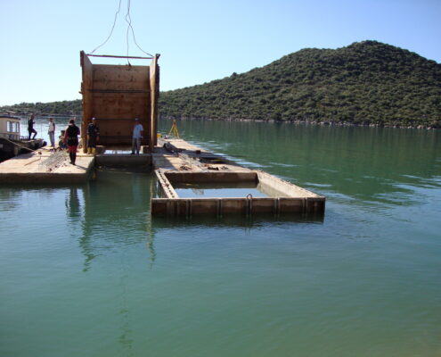 Antalya Kaş Yat Limanı 250 m. Ana Dalgakıran İnşaatı