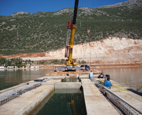 Antalya Kaş Yat Limanı 250 m. Ana Dalgakıran İnşaatı
