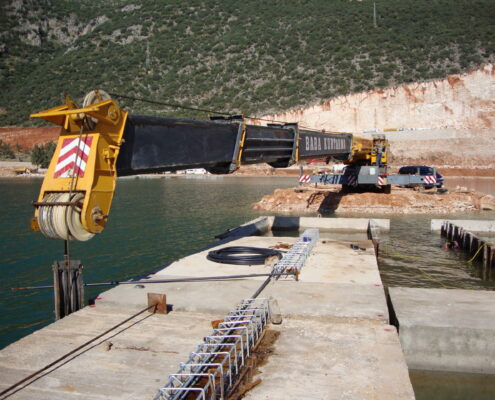 Antalya Kaş Yat Limanı 250 m. Ana Dalgakıran İnşaatı