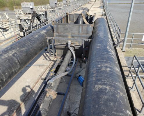 BASKİ HES Elektrik Santrali Çamur Tarama İşi